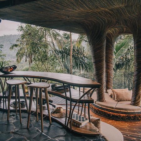 Hideout Eco Bamboo House Bali Villa Selat Eksteriør billede