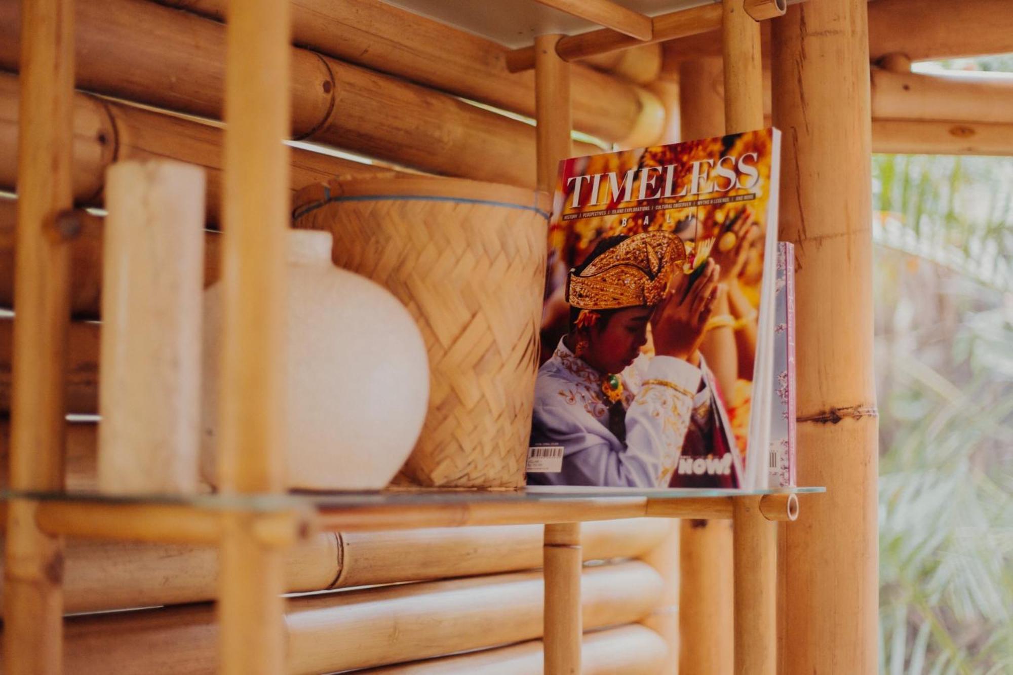 Hideout Eco Bamboo House Bali Villa Selat Eksteriør billede